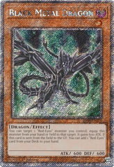 Black Metal Dragon - RA04-EN016 - (Platinum Secret Rare) - 1st Edition
